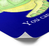 海救、ノーと言いなさい！プラスチックバッグ ポスター (角)