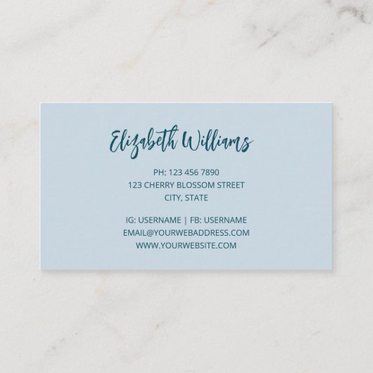 海旅行代理店 名刺 (裏面)