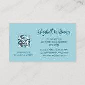 海旅行代理店 | QRコード名刺 名刺 (裏面)