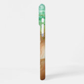 海旋回名前をカスタムするiPhoneケース iPhoneケース (左側面)