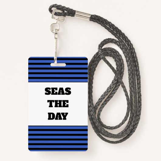 海日の巡航の休暇の小屋の鍵の締縄 バッジ (裏面ランヤード)