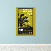 海日本の樹 キャンバスプリント (インサイチュ (ウッドフロア))