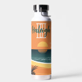 海日没旅行 ウォーターボトル (左面)