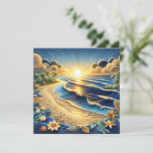 海日没 |紙クイリング効果Ai Art (スタンド正面)