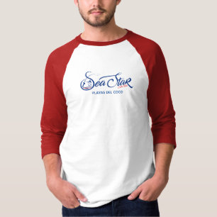 海星のCRの野球のティー(女性で余りに利用できる) Tシャツ