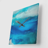 海時計 スクエア壁時計 (傾斜)