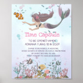 海時間帯下の人魚 ポスター (正面)