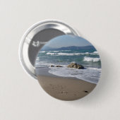 海景のバッジ/Pin 缶バッジ (正面&裏面)