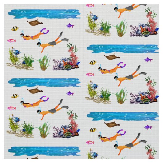 海景の下 ファブリック (見本)