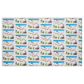 海景の下 ファブリック (ファットクォーター)