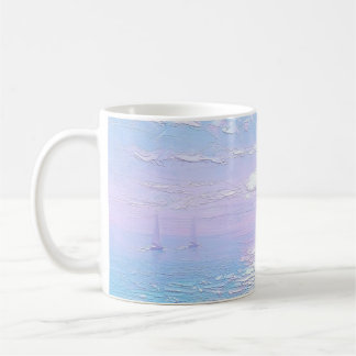 海景画プリントマグ コーヒーマグカップ