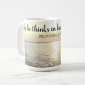 海書の写真：知恵の聖書 コーヒーマグカップ (正面左)