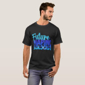 海未来海洋生物学者 Tシャツ (正面フル)