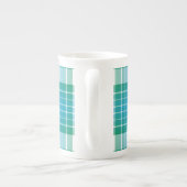 海格子格子 ボーンチャイナマグカップ (裏面)