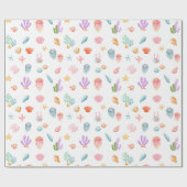 海模様の下で ラッピングペーパー (フラット)