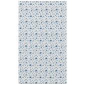 海模様の下の水色 テーブルクロス (正面)