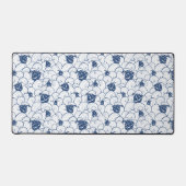 海模様の帆船 デスクマット (正面)