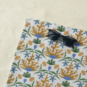 海模様ビーチタオル ビーチタオル (インサイチュ)