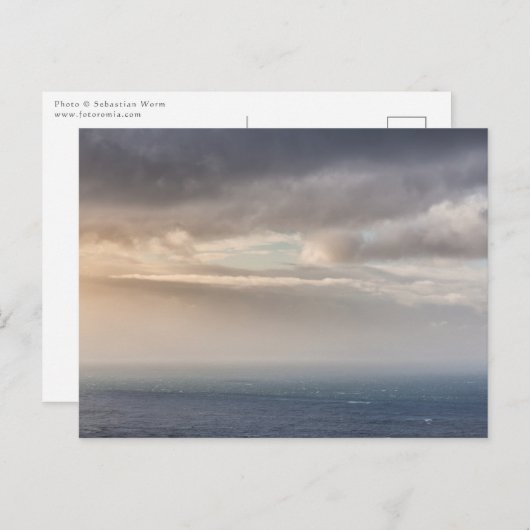 海横向き写真 ポストカード (正面/裏面)