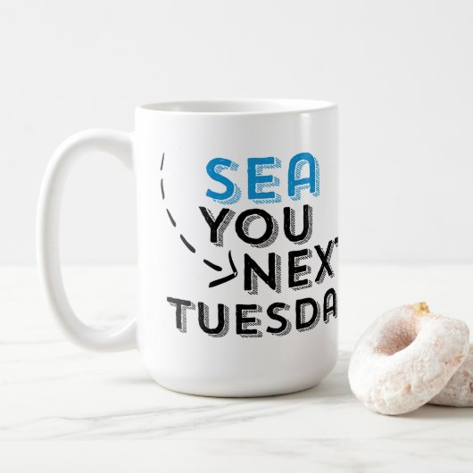 海次の火曜日コーヒー・マグ ツートーンマグカップ (ドーナツ)