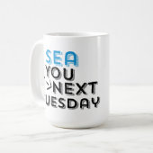 海次の火曜日コーヒー・マグ ツートーンマグカップ (正面左)