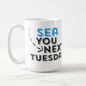 海次の火曜日コーヒー・マグ ツートーンマグカップ (左)