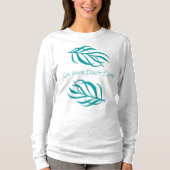 海毛が海藻気にでない Tシャツ (正面)