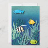 海水カラー海誕生会 招待状 (裏面)