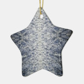 海水パターン セラミックオーナメント (左)