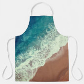 海水ビーチ砂サマーシーサイドショア エプロン (正面)