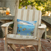 海水中コーラルリーフ熱帯魚 アウトドアクッション (椅子)