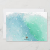 海水彩ビーチバルミツワー保存日 招待状 (裏面)