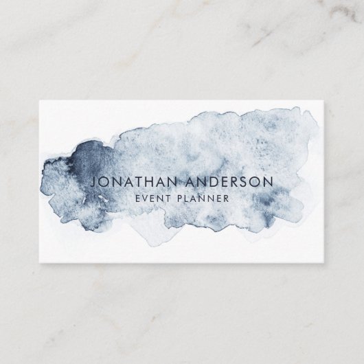 海水彩抽象芸術プロフェッショナル 名刺 (正面)