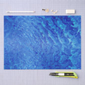 海水抽象芸術分離背景 薄葉紙 (クラフト)