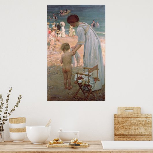 海水浴の時間 ポスター (キッチン)