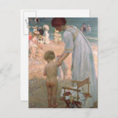 海水浴の時間 ポストカード (正面/裏面)