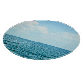 海水澄ん青空。 カッティングボード (角)