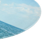 海水澄ん青空。 カッティングボード (角)
