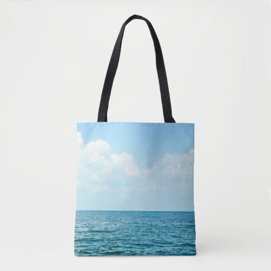 海水澄ん青空。 トートバッグ (正面)