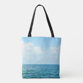 海水澄ん青空。 トートバッグ (裏面)