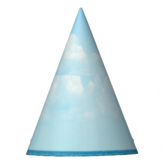 海水澄ん青空。 パーティーハット (正面)