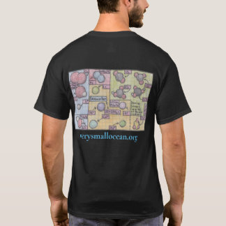 海水組成インフォグラフィックTシャツ Tシャツ