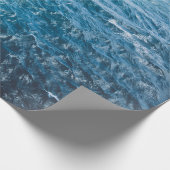 海水背景 ラッピングペーパー (角)