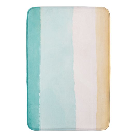 海水色 バスマット (正面縦)