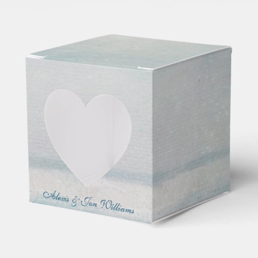 海水色 フェイバーボックス (正面サイド)