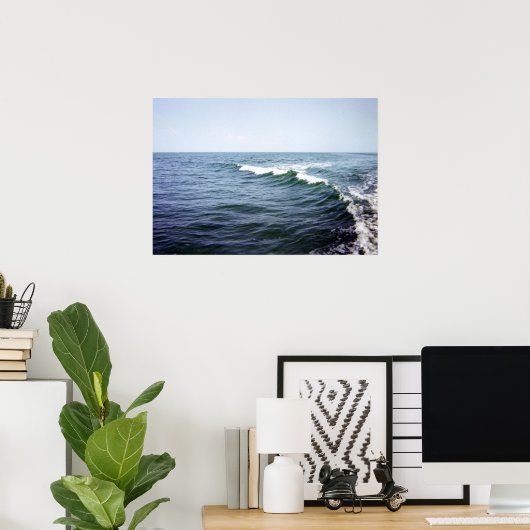 海水 ポスター (ホームオフィス)