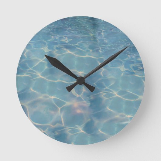 海水 ラウンド壁時計 (正面)