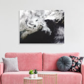 海氷はセントローレンス湾に満ちている キャンバスプリント (インサイチュ (リビング))