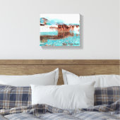 海氷河 キャンバスプリント (インサイチュ (寝室))