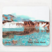 海氷河 マウスパッド (正面)